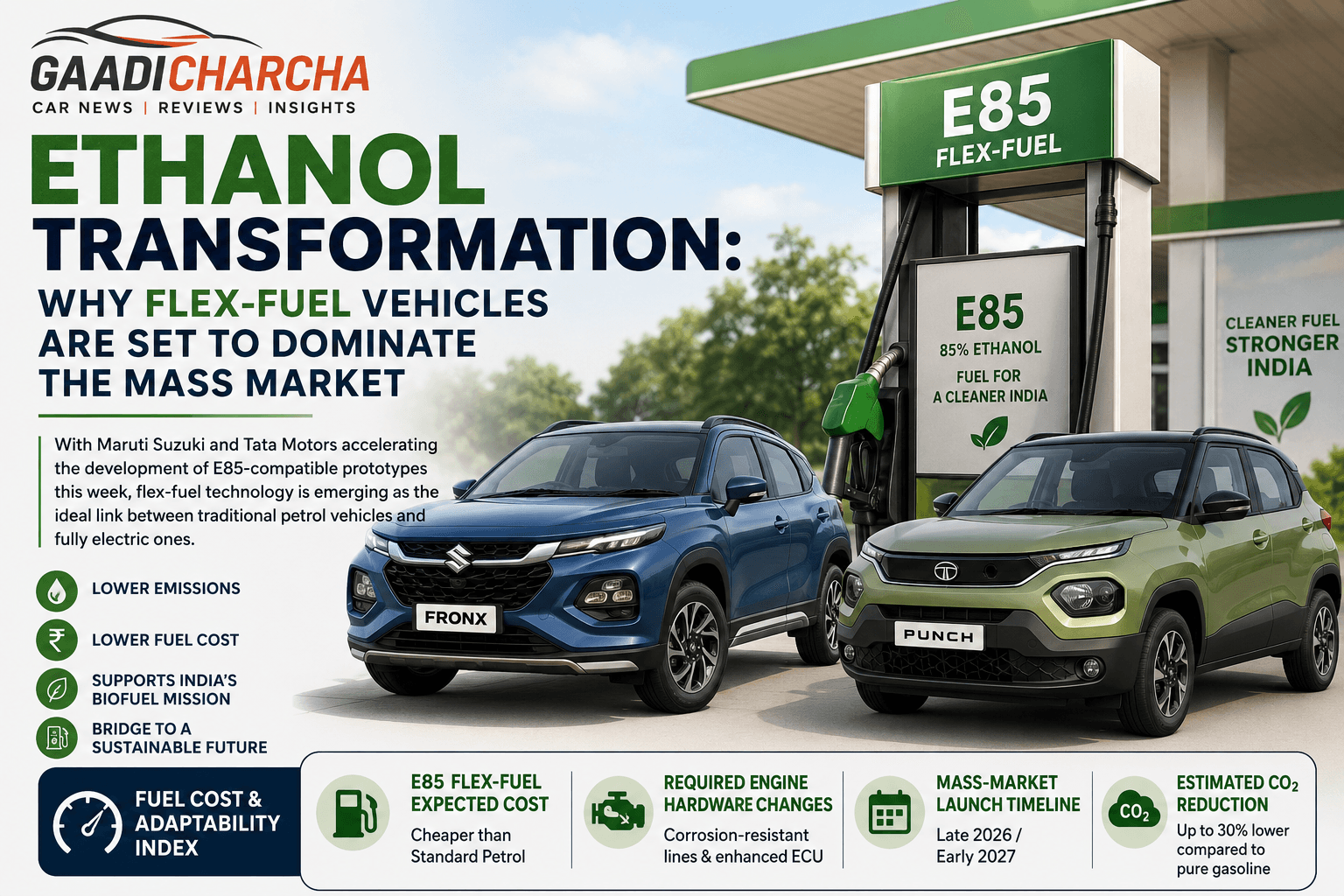 Ethanol Transformation: Why Flex-Fuel Vehicles Are Set to Dominate the Mass Market